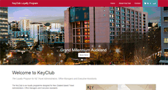 Desktop Screenshot of keyclub.co.nz